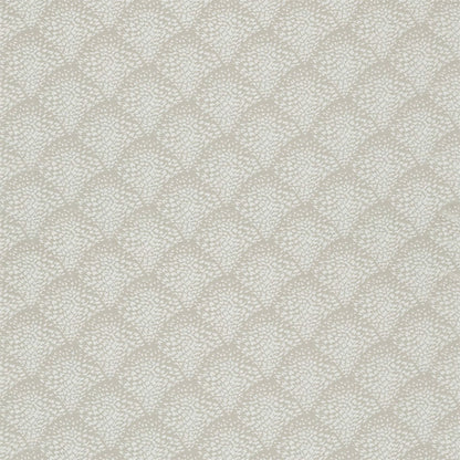 Platinum-tone fabric with an abstract graphic pattern; versatile upholstery or drapery textile.