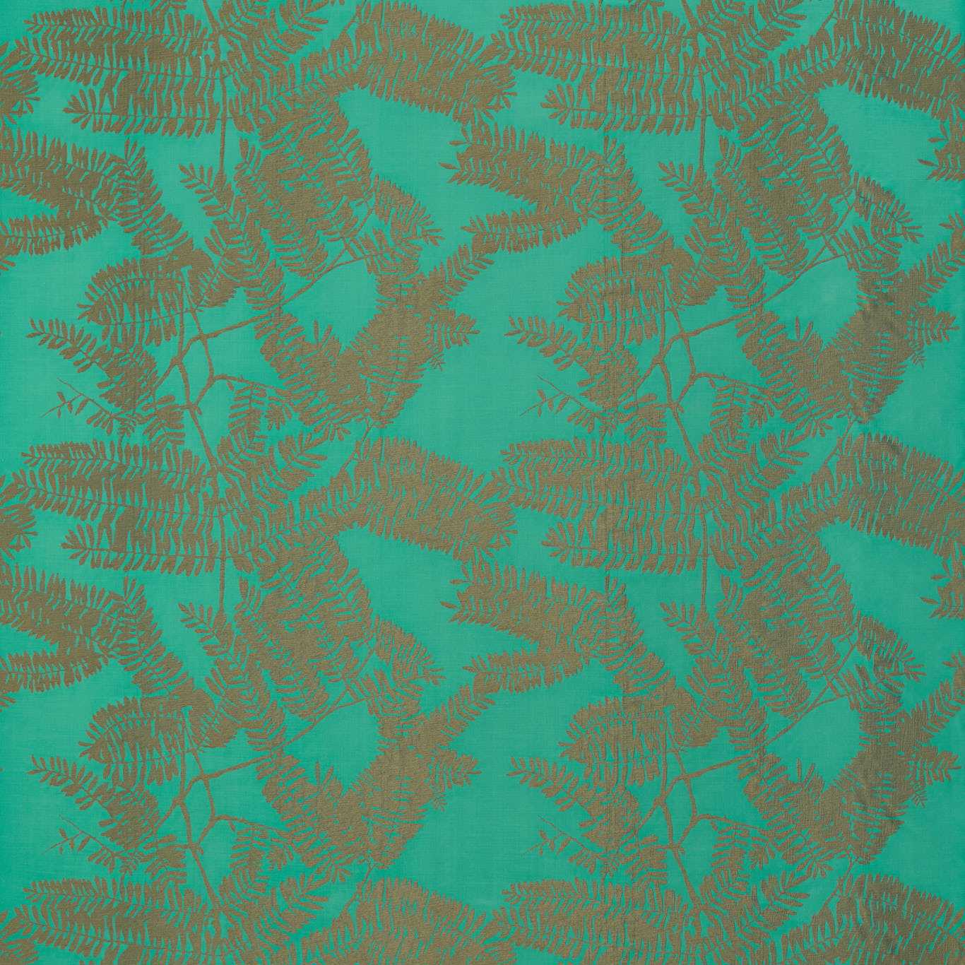 HARLEQUIN Extravagance Fabric Leaves , Trees Emerald   - HLUT132594