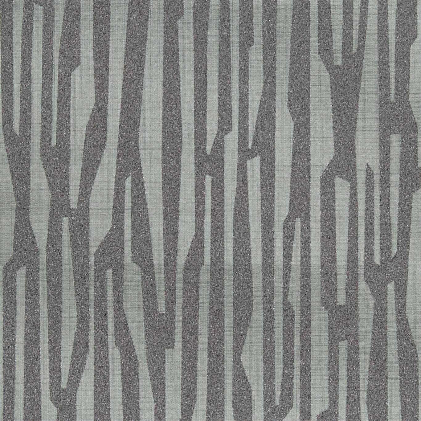 HARLEQUIN Zendo Wallpaper Geometric Graphite  Gravure Printed Wallpaper - HM6W112171