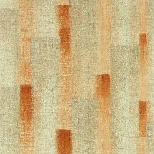 HARLEQUIN Suzuri Wallpaper Stripes Cayenne  Gravure Printed Vinyl - HM6W112199