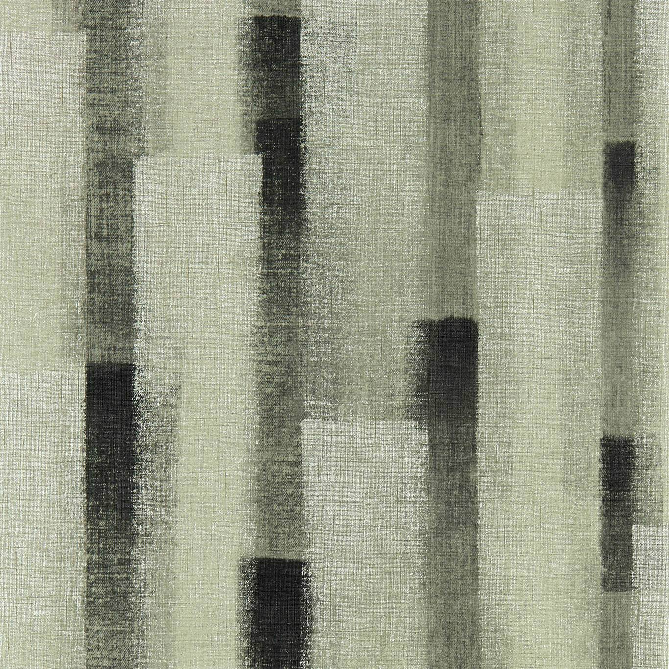 HARLEQUIN Suzuri Wallpaper Stripes Onyx  Gravure Printed Vinyl - HM6W112200