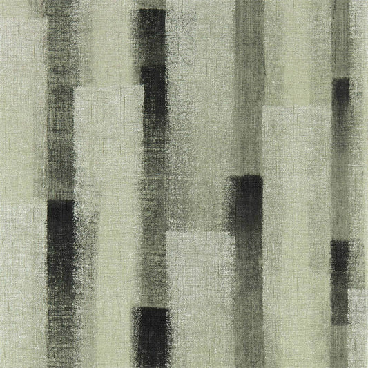 HARLEQUIN Suzuri Wallpaper Stripes Onyx  Gravure Printed Vinyl - HM6W112200