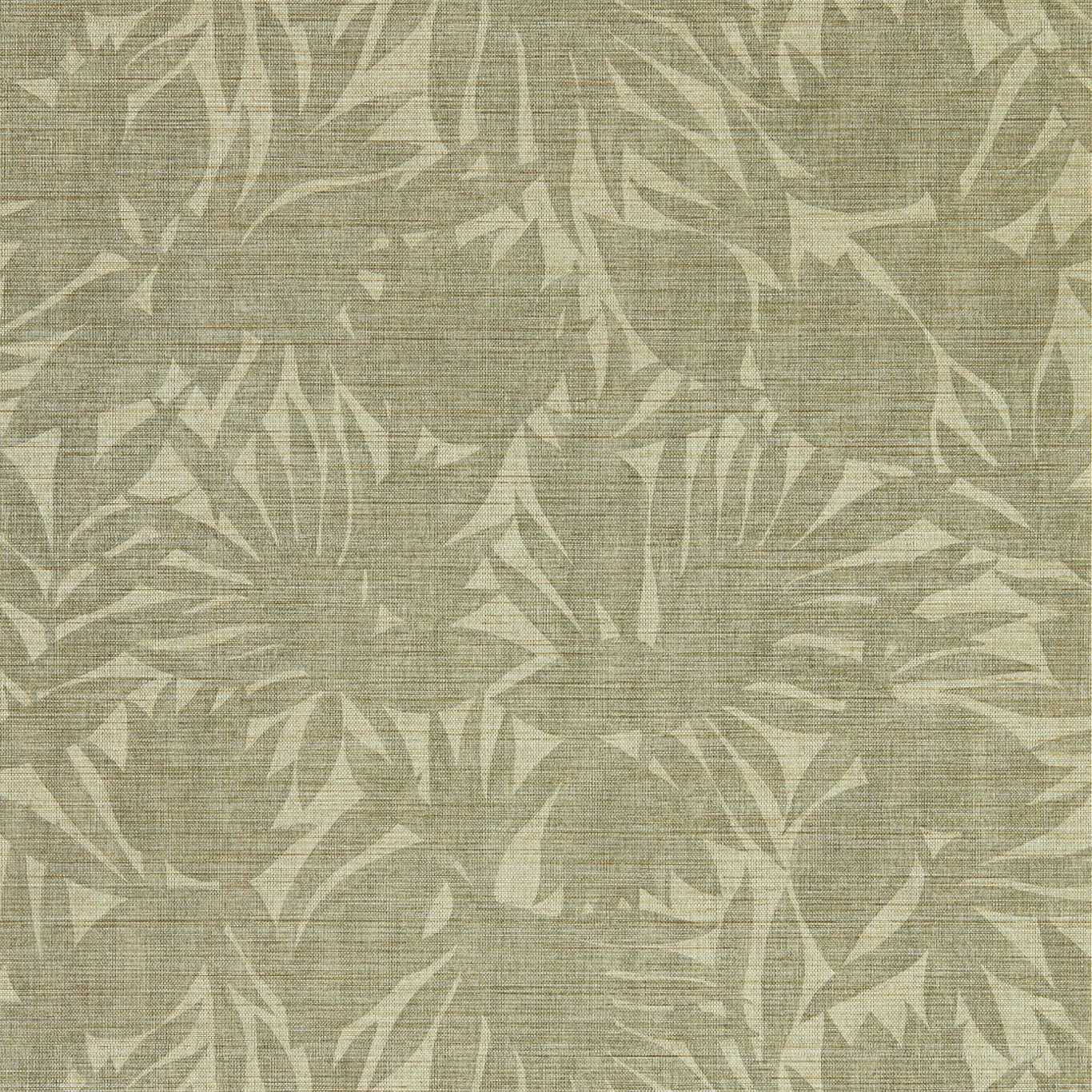 HARLEQUIN Luminance Wallpaper Leaves , Trees Sediment  Gravure Wide Width Vinyl - HM7W112735