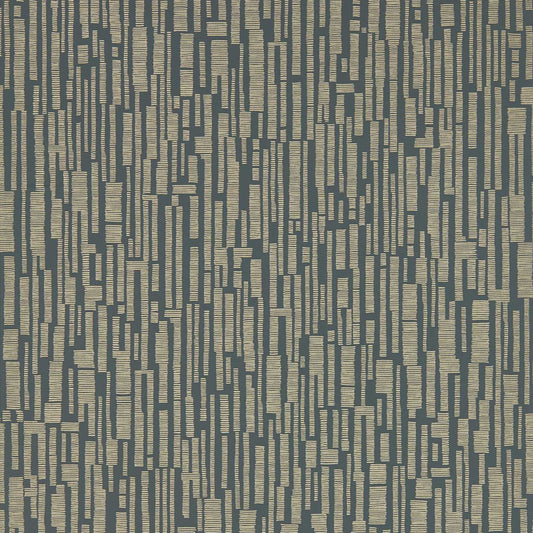 HARLEQUIN Series Wallpaper Abstract , Graphic Ebony  Rotary Printed Wallpaper - HM7W112748