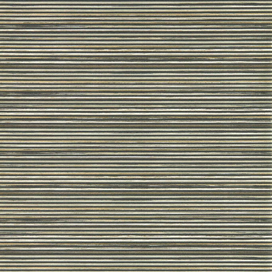 HARLEQUIN Gradiate Wallpaper Stripes Ebony,Parchment  Rotary/Gravure Wide Width Printed Wallpaper - HM7W112755