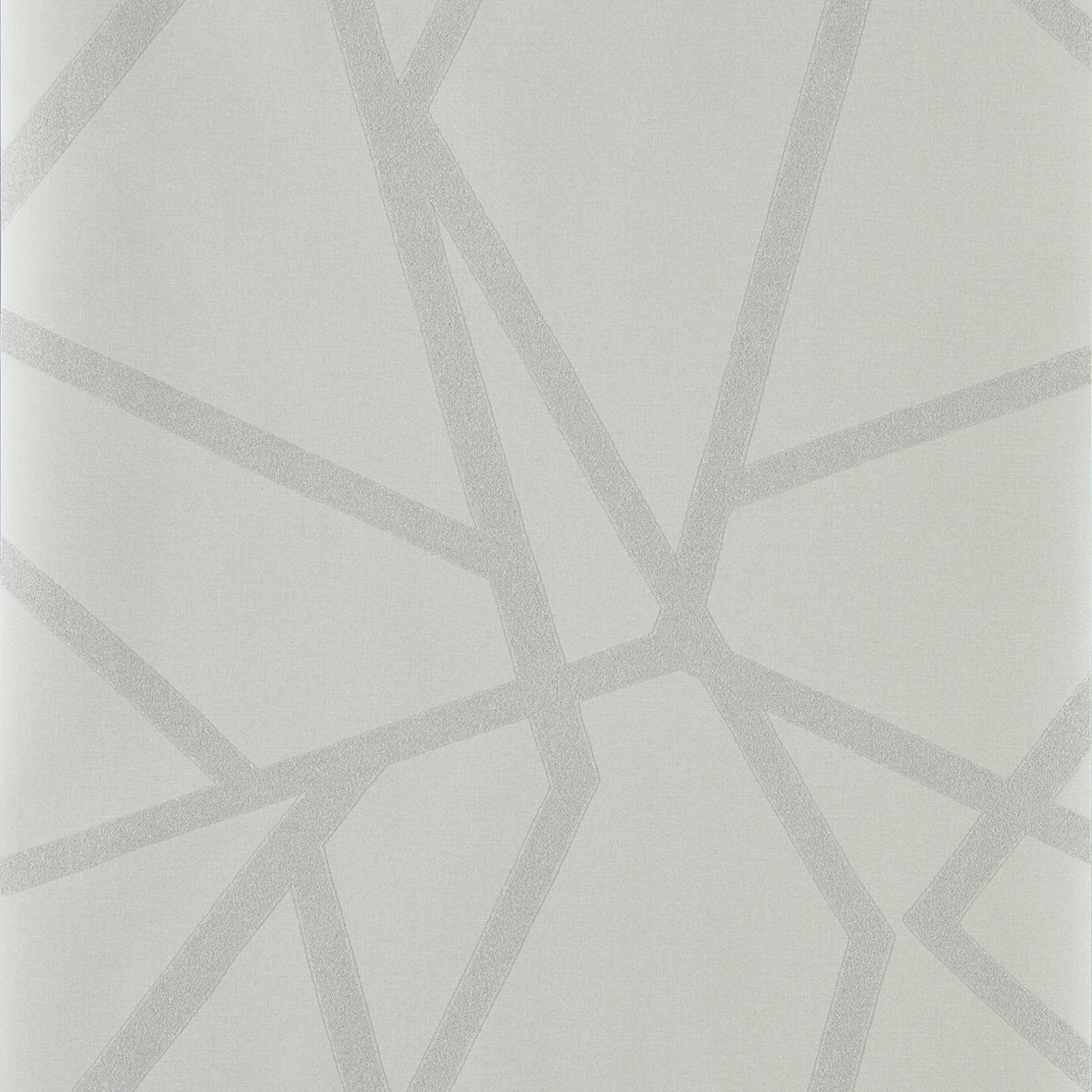 Soft gray wallpaper background with pale intersecting geometric lines forming irregular angular shapes.