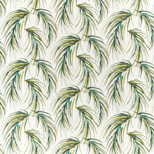 HARLEQUIN Alvaro Fabric Leaves , Trees Lime,Jade,Palm   - HMIF120900
