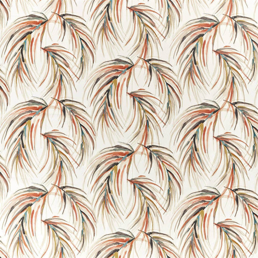 HARLEQUIN Alvaro Fabric Leaves , Trees Harissa,Jute,Jet   - HMIF120901