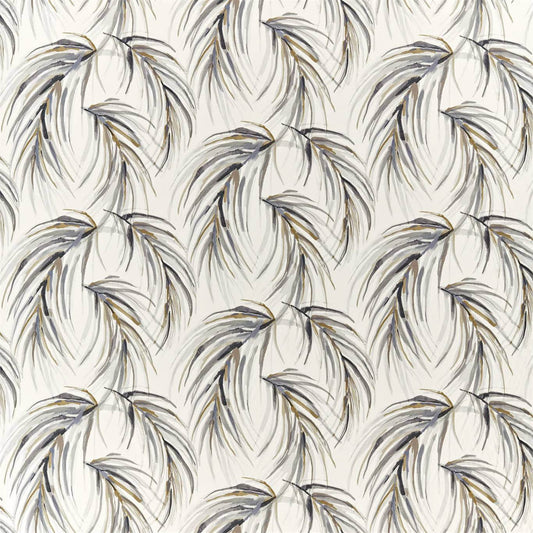 HARLEQUIN Alvaro Fabric Leaves , Trees Slate,Stone,Charcoal   - HMIF120902