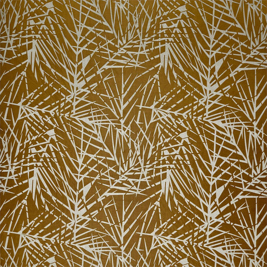 HARLEQUIN Lorenza Fabric Leaves , Trees Saffron, Oyster   - HMIF133054