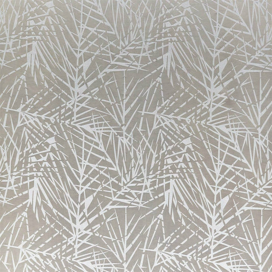 HARLEQUIN Lorenza Fabric Leaves , Trees Oyster, Pearl   - HMIF133057