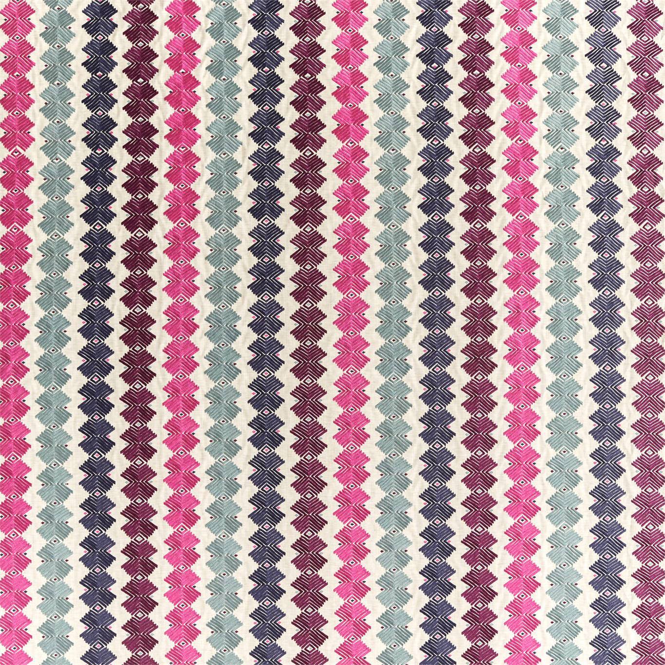 HARLEQUIN Kalimba Fabric Other Seaglass, Cerise, Indigo   - HMIF133060