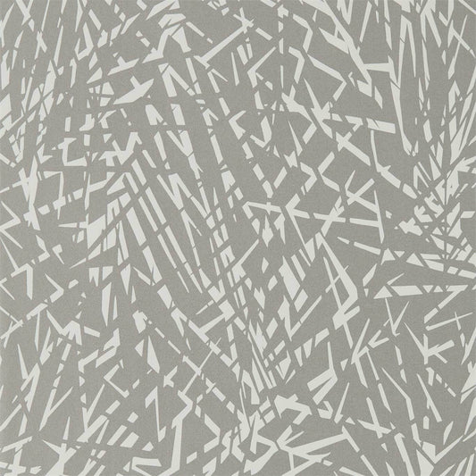 HARLEQUIN Lorenza Wallpaper Abstract , Graphic Pewter  Rotary Printed Wallpaper - HMIW112234