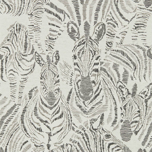 HARLEQUIN Nirmala Wallpaper Animals Chalk,Ebony  Rotary/Gravure Wallpaper - HMIW112257