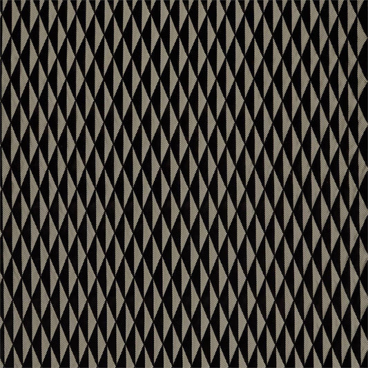 HARLEQUIN Irradiant Fabric Geometric Jet   - HMMC133037