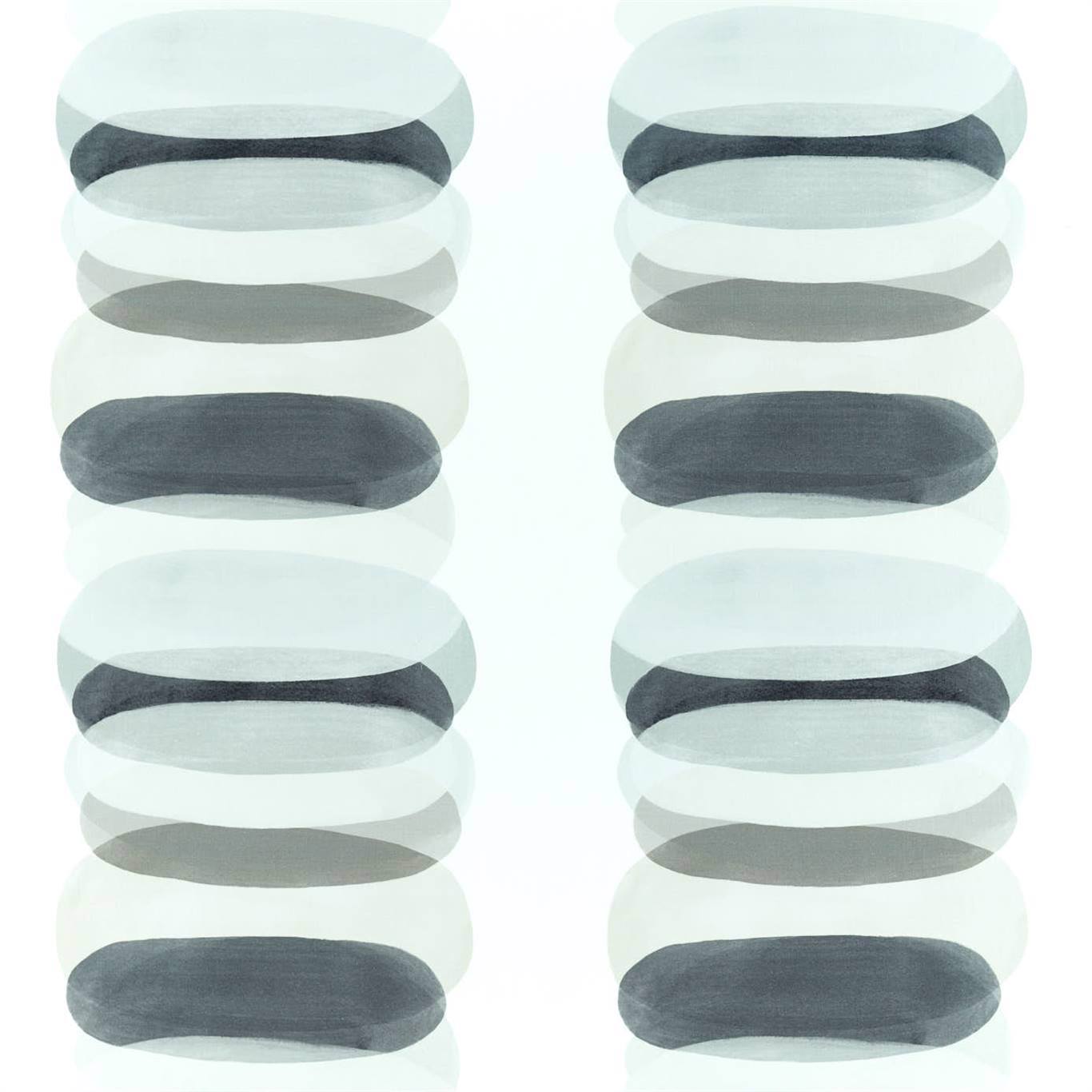 HARLEQUIN Elliptic Fabric Stripes Charcoal   - HMMF120851