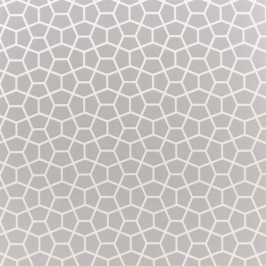 HARLEQUIN Glyptic Fabric Geometric Titanium   - HMMF133000