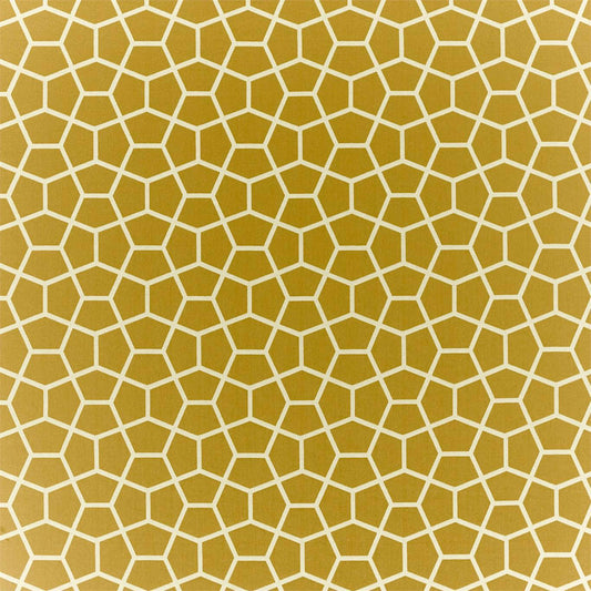 HARLEQUIN Glyptic Fabric Geometric Chartreuse   - HMMF133002