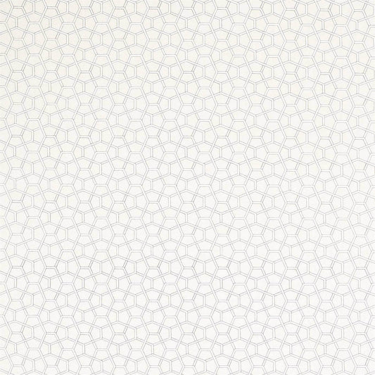 HARLEQUIN Cubica Fabric Geometric Ecru   - HMMF133005