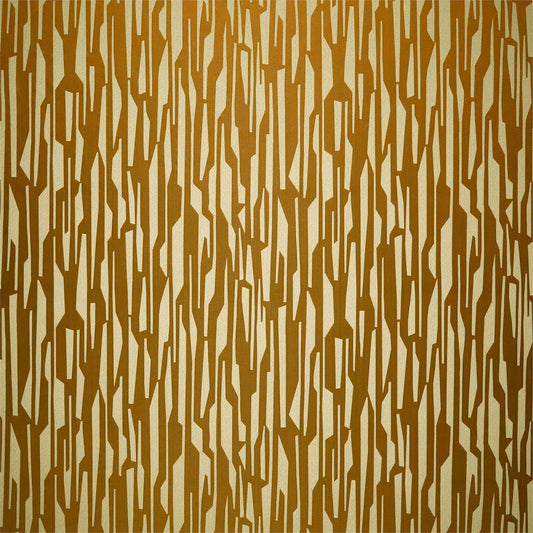 HARLEQUIN Zendo Fabric Geometric Saffron   - HMMF133006