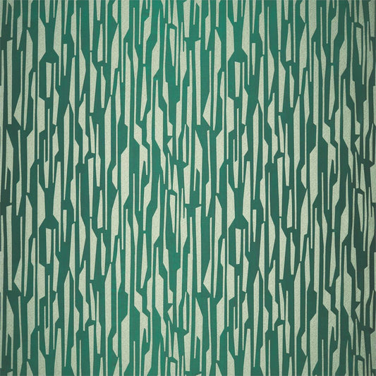 HARLEQUIN Zendo Fabric Geometric Emerald   - HMMF133009