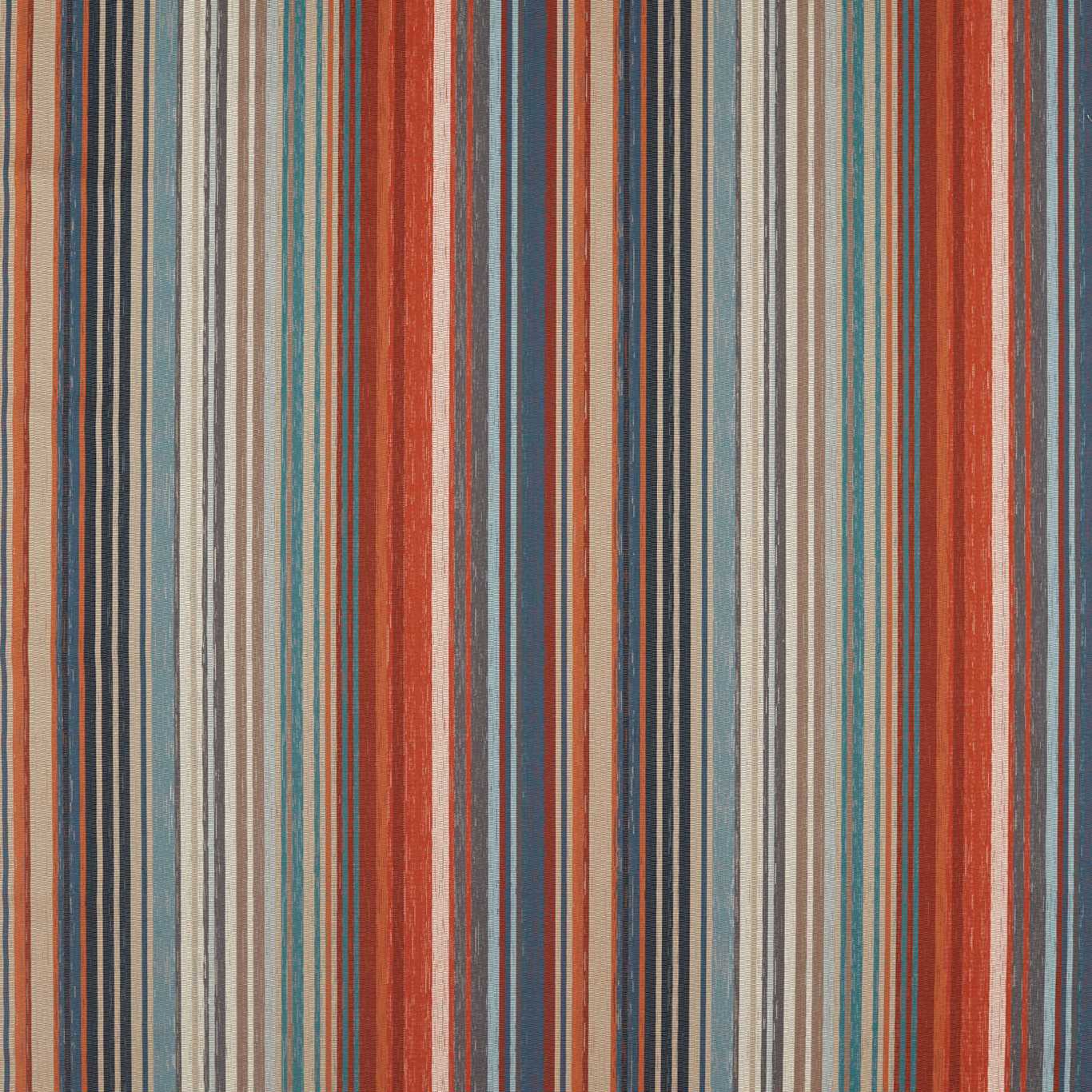HARLEQUIN Spectro Stripe Fabric Stripes Teal,Sedonia,Rust   - HMNI132825