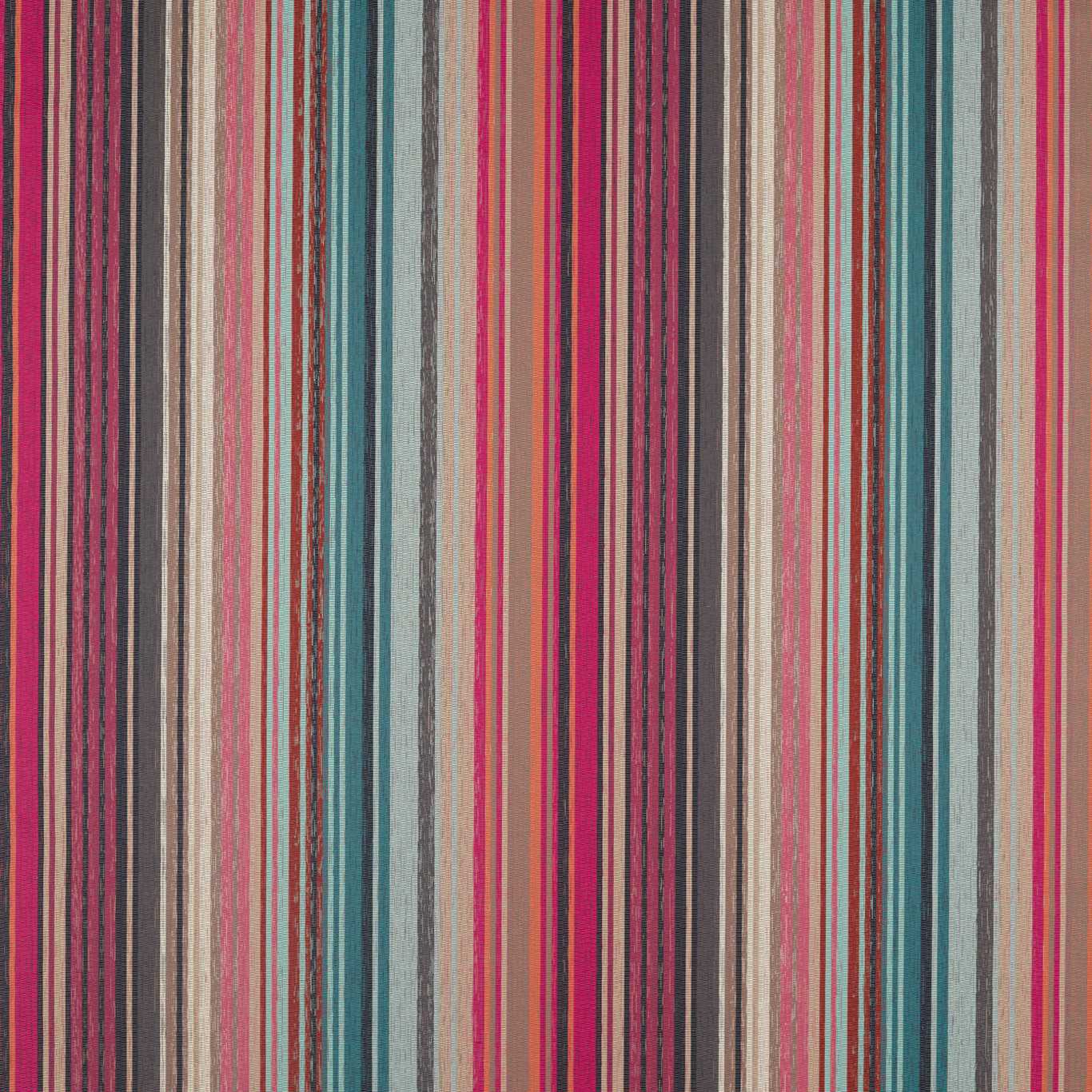 HARLEQUIN Spectro Stripe Fabric Stripes Cerise,Marine,Coral   - HMNI132826