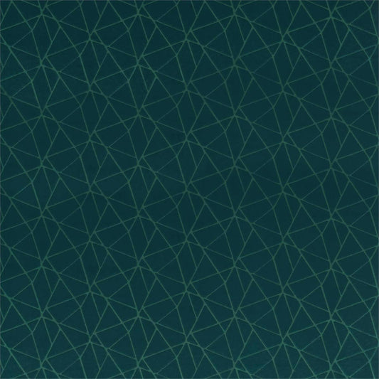 HARLEQUIN Zola Fabric Geometric Emerald   - HMNI132841