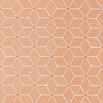 HARLEQUIN Cupola Fabric Geometric Paprika   - HMOE132234