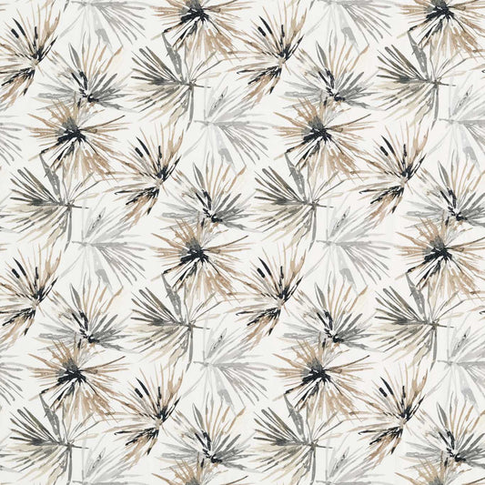 HARLEQUIN Aucuba Fabric Abstract , Graphic Steel,Jet   - HMOE132242