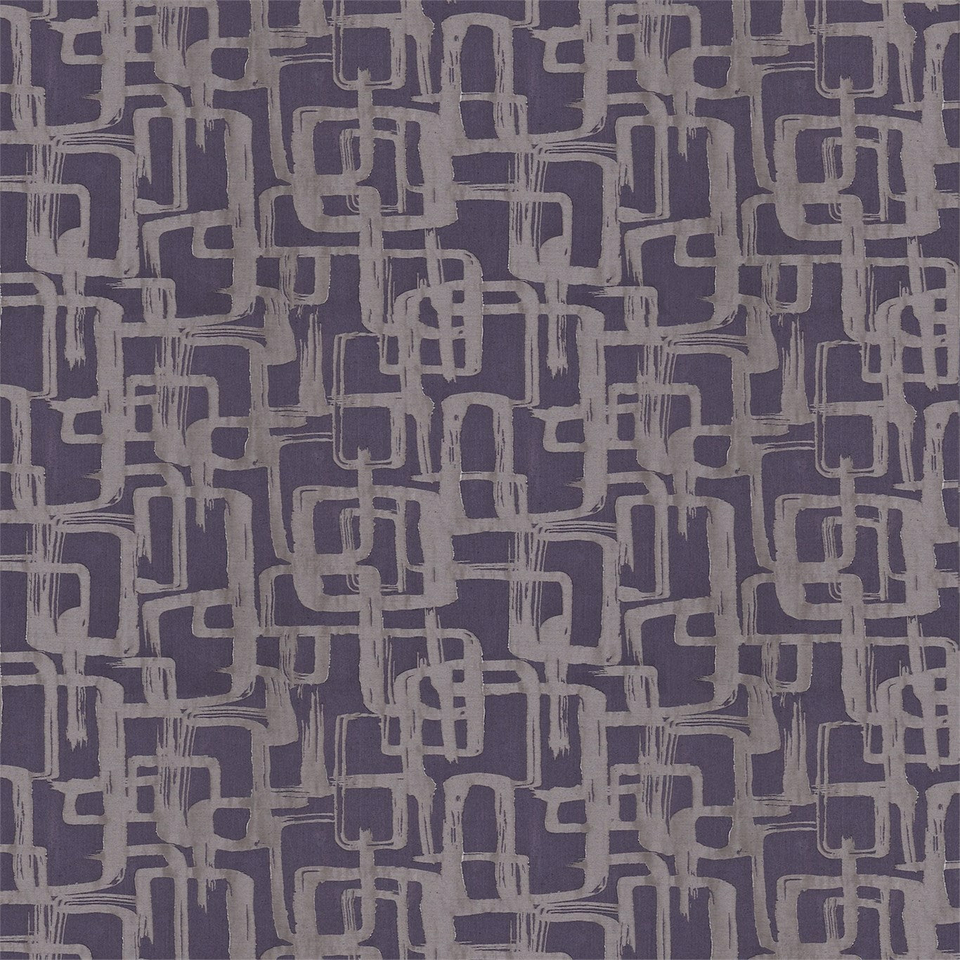 HARLEQUIN OUTLET Asuka Fabric Geometric Graphite   - HMOS131391