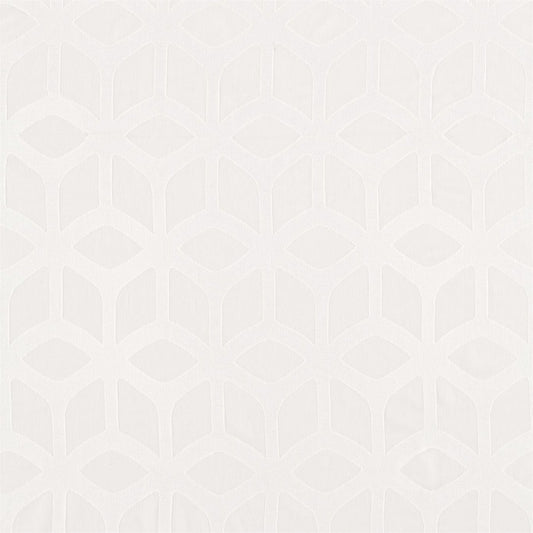 HARLEQUIN Trellis Fabric Geometric Chalk   - HMOV130567