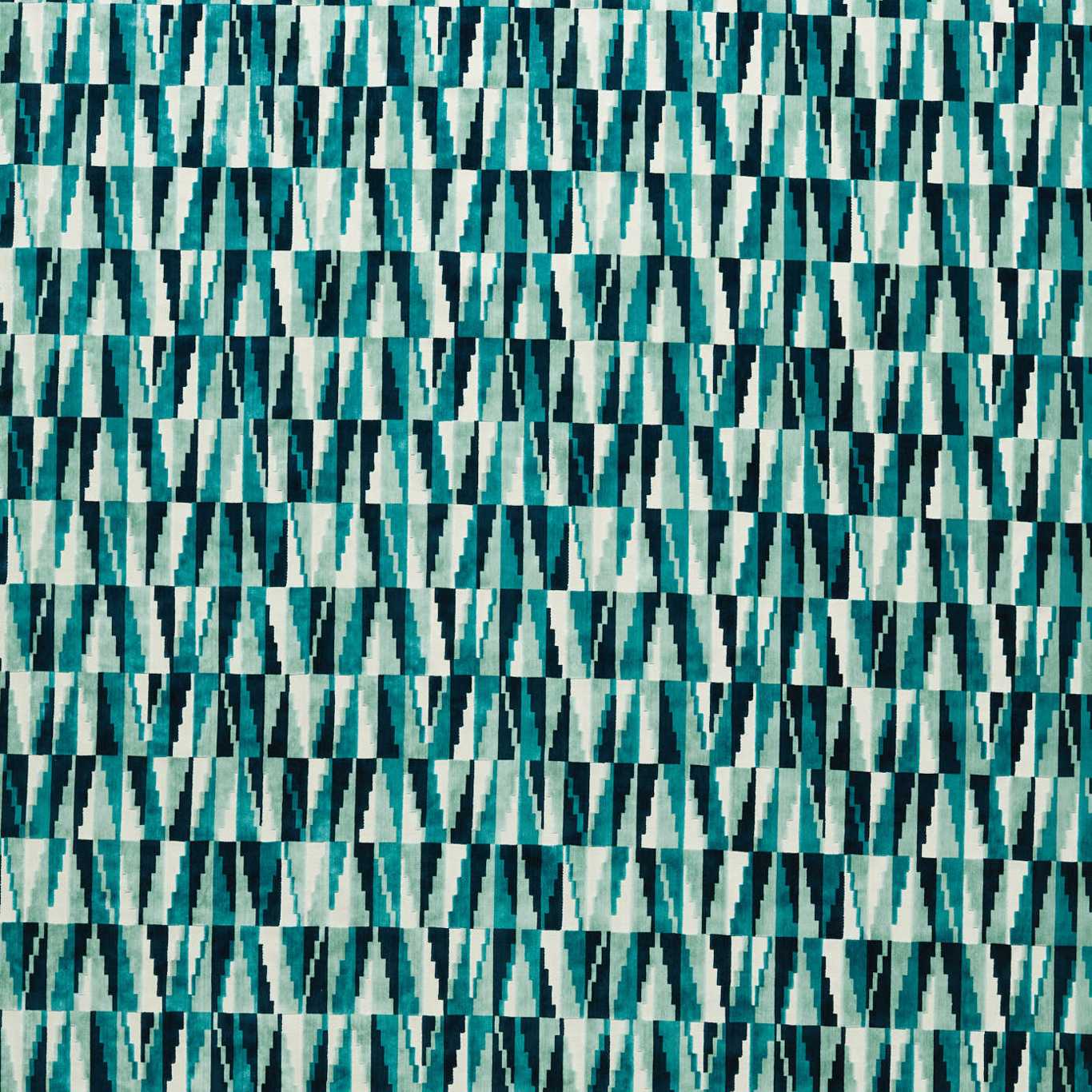 HARLEQUIN Acute  Fabric Geometric Acute Ink, Azure   - HMTC133497
