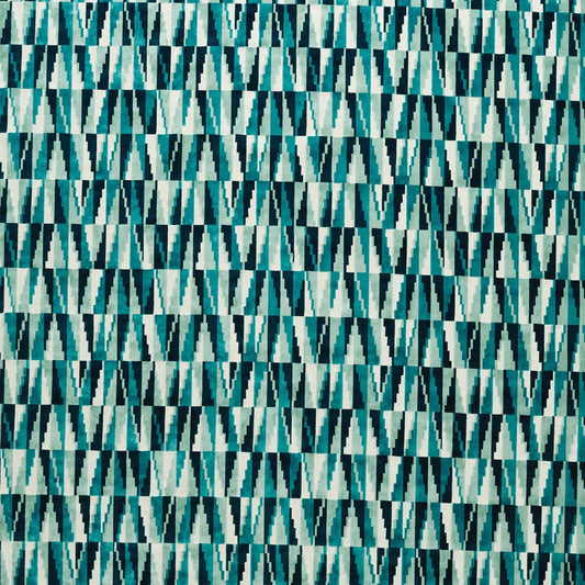 HARLEQUIN Acute  Fabric Geometric Acute Ink, Azure   - HMTC133497