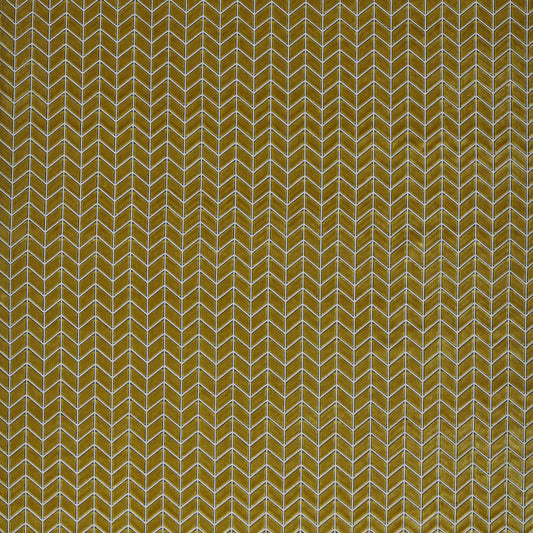 HARLEQUIN Perplex Fabric Geometric Ochre   - HMTC133498