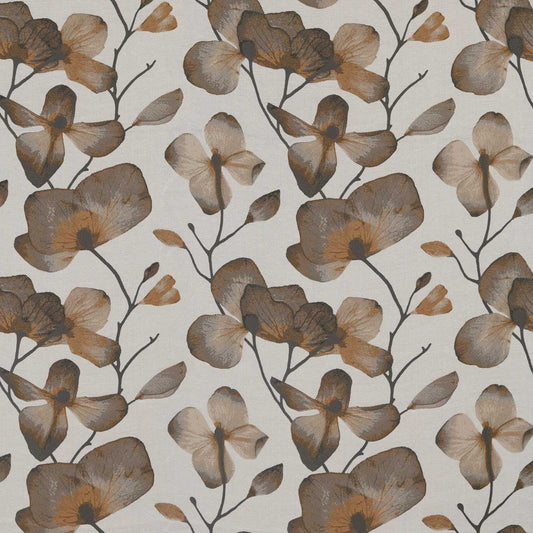 HARLEQUIN Kienze Fabric Classic Floral Bronze,Graphite   - HMTE132760