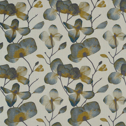 HARLEQUIN Kienze Fabric Classic Floral Marine,Zest   - HMTE132762