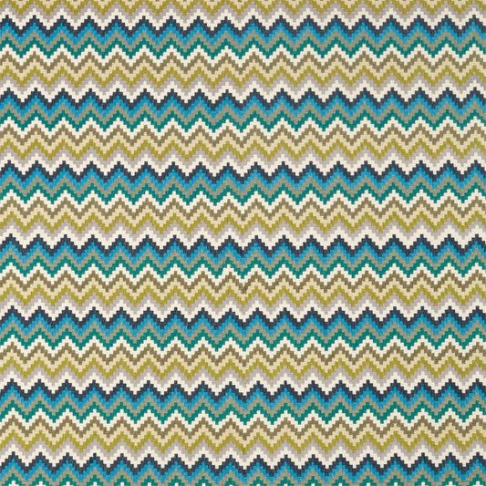 HARLEQUIN OUTLET Minouri  Fabric Geometric Emerald,Ochre,Slate   - HMTE132768