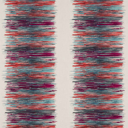 HARLEQUIN Chromatic Fabric Abstract , Graphic Magenta,Marine,Coral   - HMTE132778