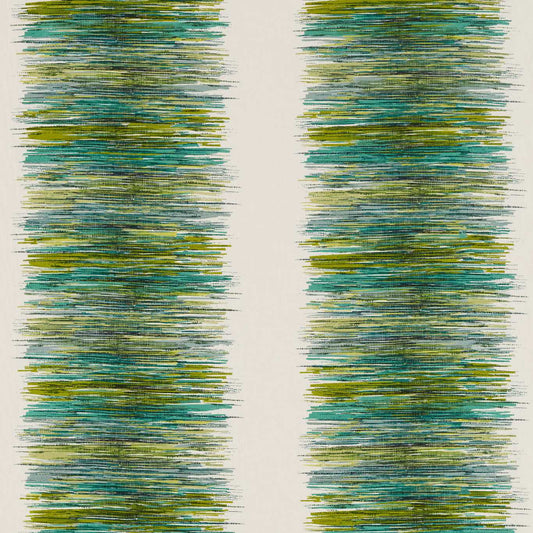 HARLEQUIN Chromatic Fabric Abstract , Graphic Emerald,Beryl,Lichen   - HMTE132781