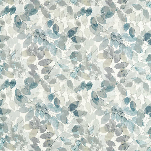 HARLEQUIN Expose Fabric Leaves , Trees Marble,Coast,Slate   - HMTF120970