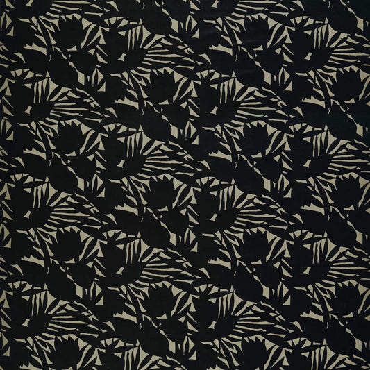 HARLEQUIN Luminance Fabric Contemporary, Floral Ebony   - HMTF133465