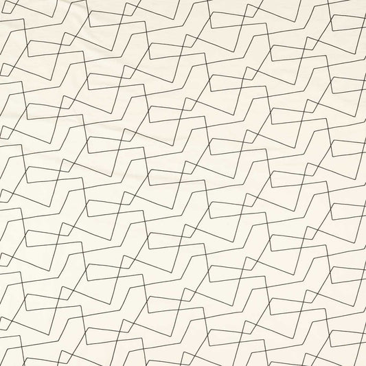 HARLEQUIN Extensity Fabric Abstract , Graphic Calico, Ebony   - HMTF133479