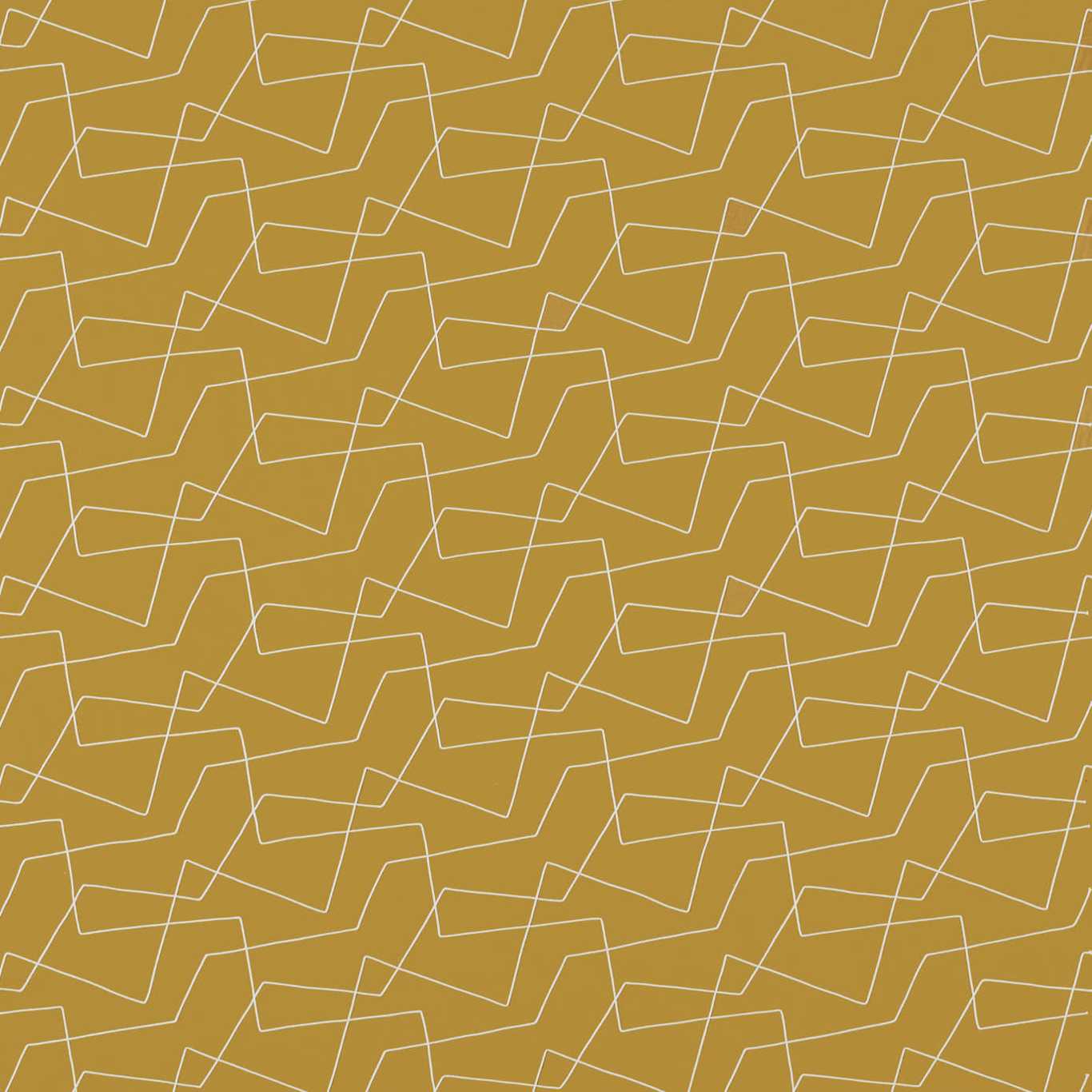HARLEQUIN Extensity Fabric Abstract , Graphic Saffron, Pearl   - HMTF133480