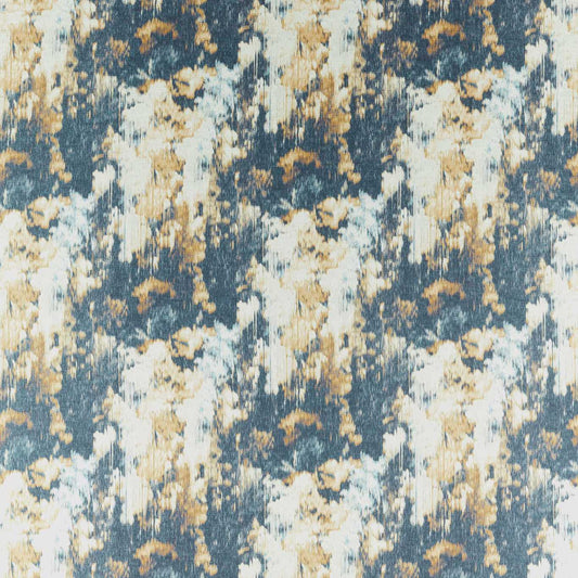 HARLEQUIN Diffuse Fabric Abstract , Graphic Ink, Copper   - HMTF133483