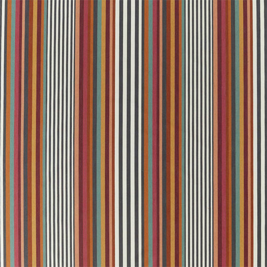 HARLEQUIN Rosita Fabric Stripes Cerise,Ginger,Marine   - HMUC133084