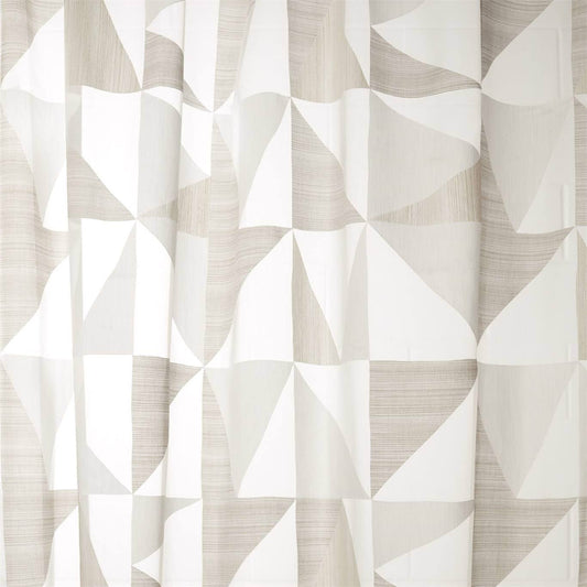 HARLEQUIN Vivo  Fabric Geometric Chalk,Gilver   - HMVO132815