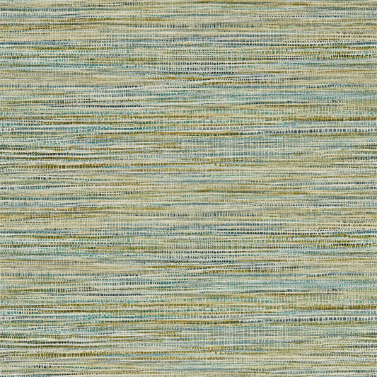 HARLEQUIN Affinity  Wallpaper Plains , Textures Marine,Zest  Gravure Printed Vinyl - HMWF111952