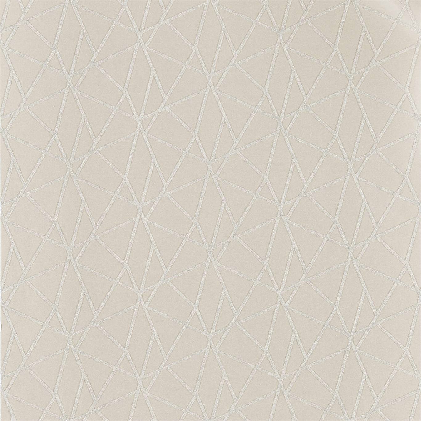 HARLEQUIN Zola Shimmer Wallpaper Geometric Rose Gold  Rotary Printed Wallpaper - HMWF111978