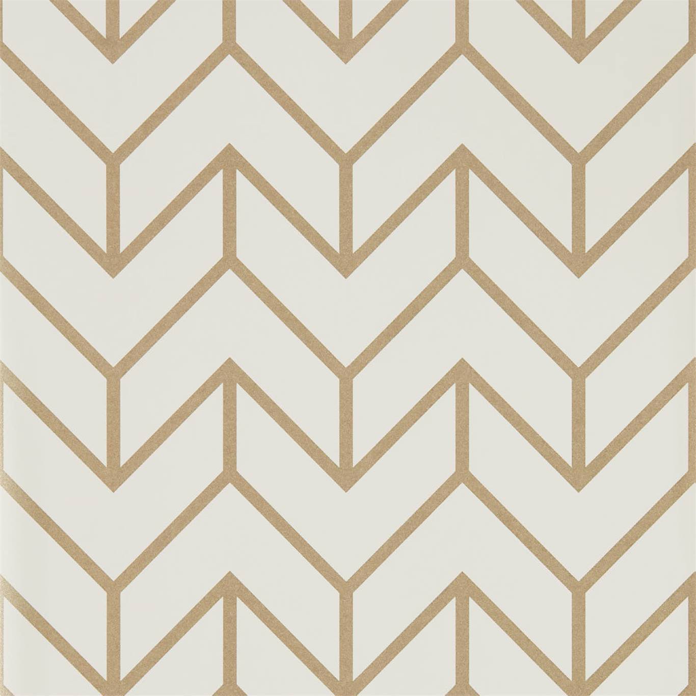 HARLEQUIN Tessellation  Wallpaper Geometric Gilver  Rotary Printed Wallpaper - HMWF111983